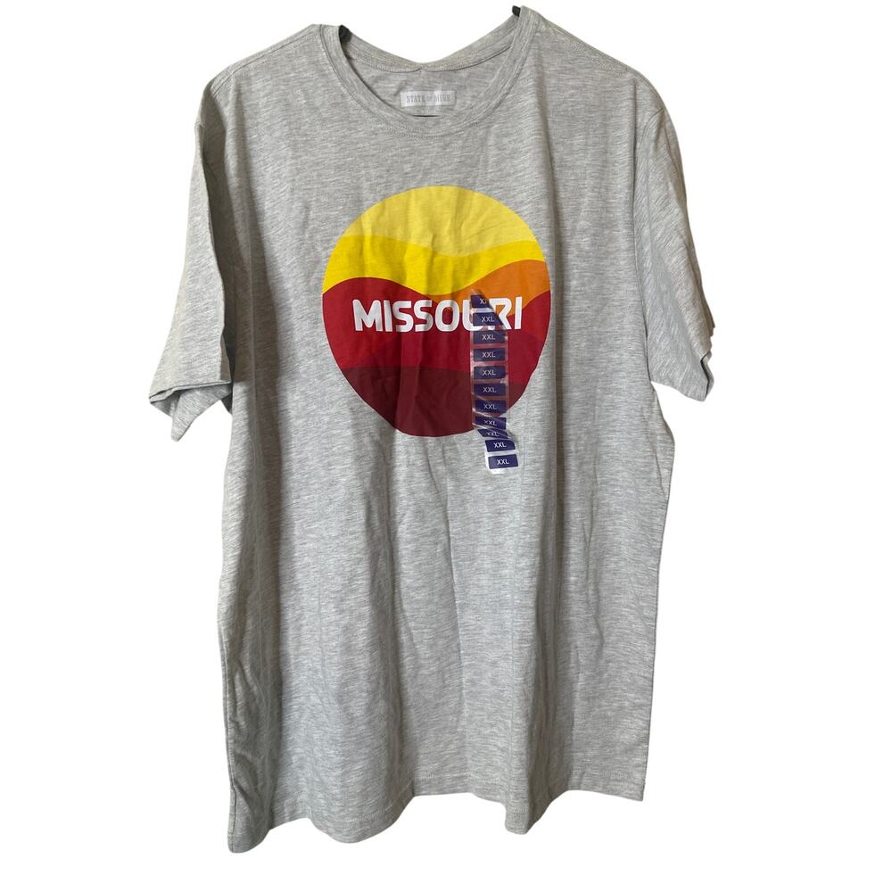 Missouri State Of Mine Sunset Graphic T Shirt Size 2XLarge G